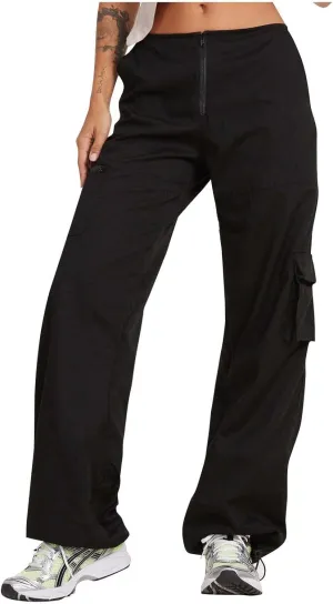 Baggy Cargo for Women Low Waist Cargo Pants Sweatpants Drawstring Loose Pocket Jogger Trousers Hippie Punk Streetwear