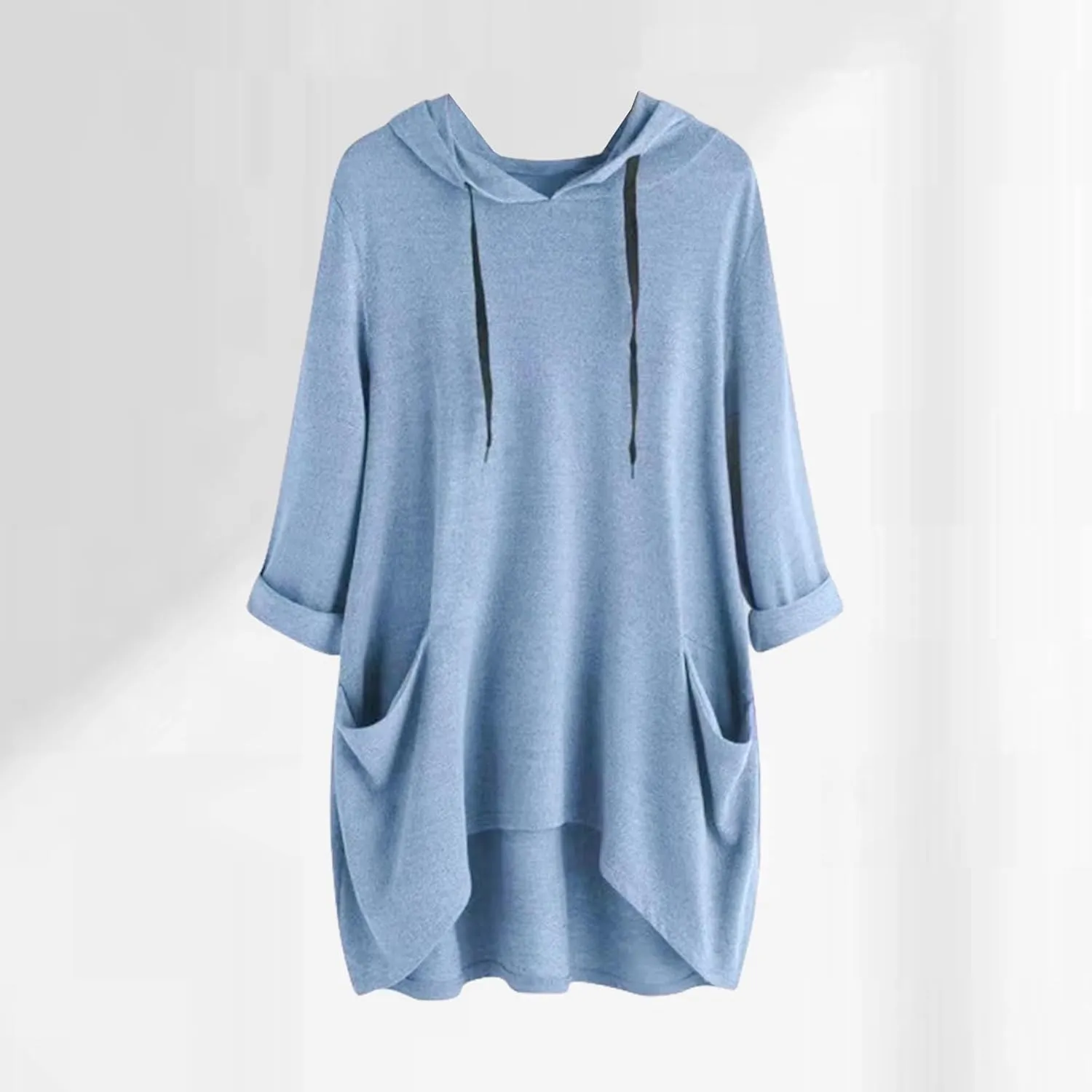 Beach Vacation Clothes for Women 2025, Women's Hoodie Dress Long Sleeve Tops Loose Sweatshirts Oversized Dresses