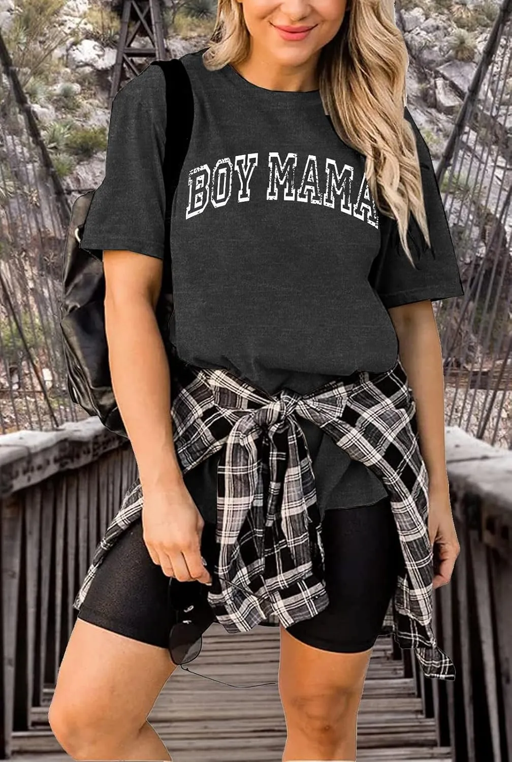 Boy Mom Shirt Mama Shirts : Women Oversized Mama Graphic Tees Mom Tshirt Tops Mama Casual Short Sleeve Tops