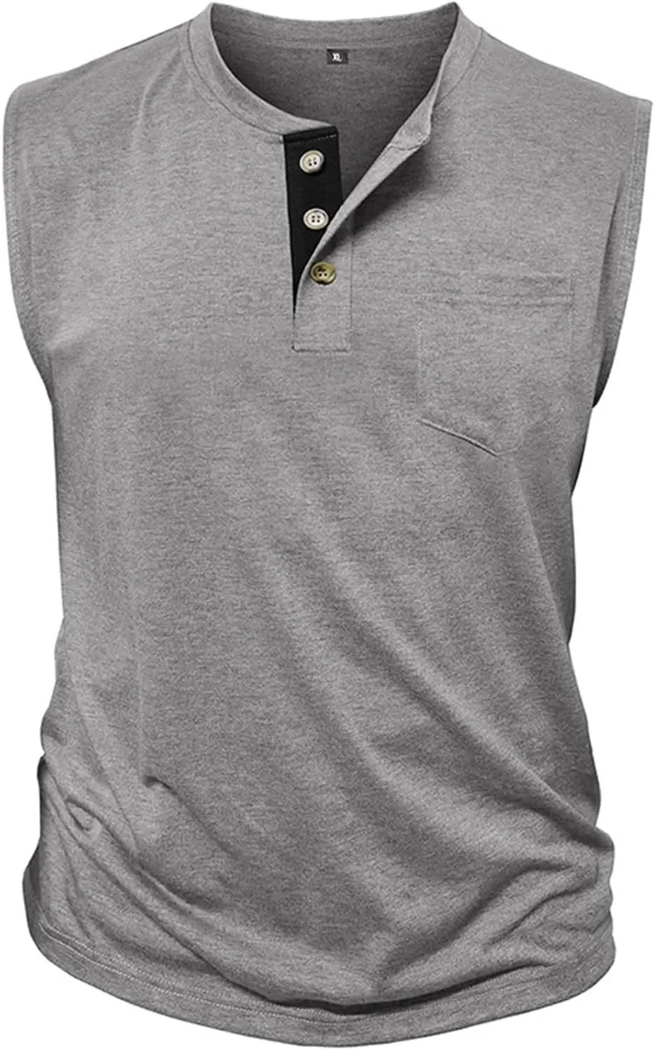 Compression Shirts Mens Trendy V Neck Sleeveless Muscle Cut Shirt Lightweight Quick Dry Athletic Workout Gym Tees