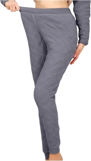 Fleece Lined Leggings Womens Winter Cozy Lounge Pants High Waisted Soft Fleece Pajama Bottoms Sleepwear