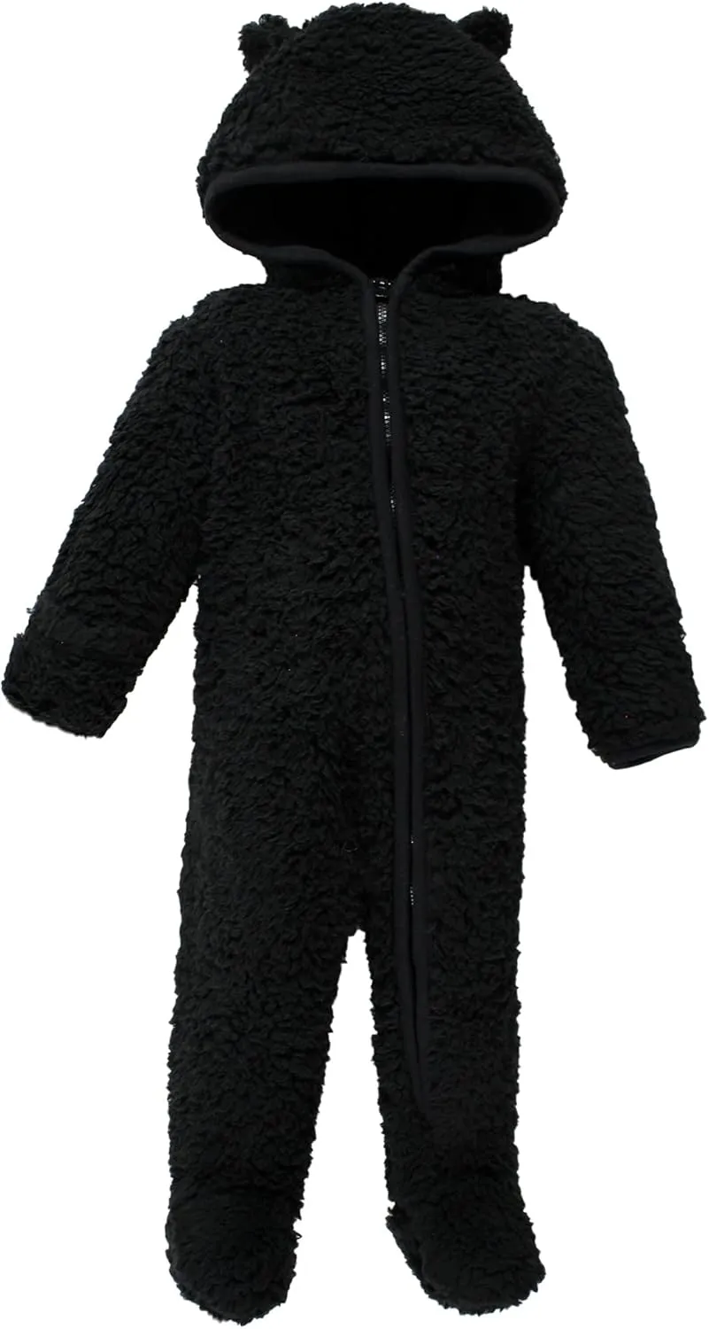 Hudson Baby Unisex Baby Fleece Sleep and Play