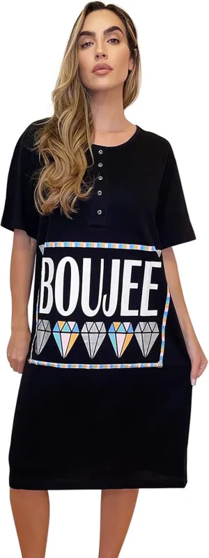 Just Love Short Sleeve Nightgown Sleep Dress for Women