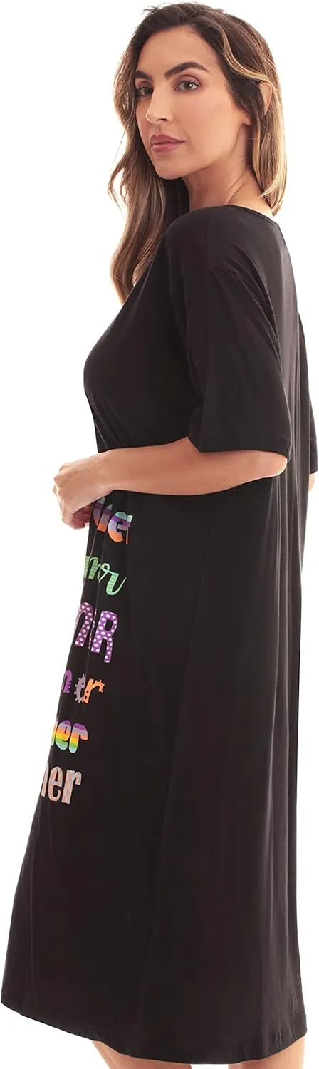 Just Love Short Sleeve Nightgown Sleep Dress for Women