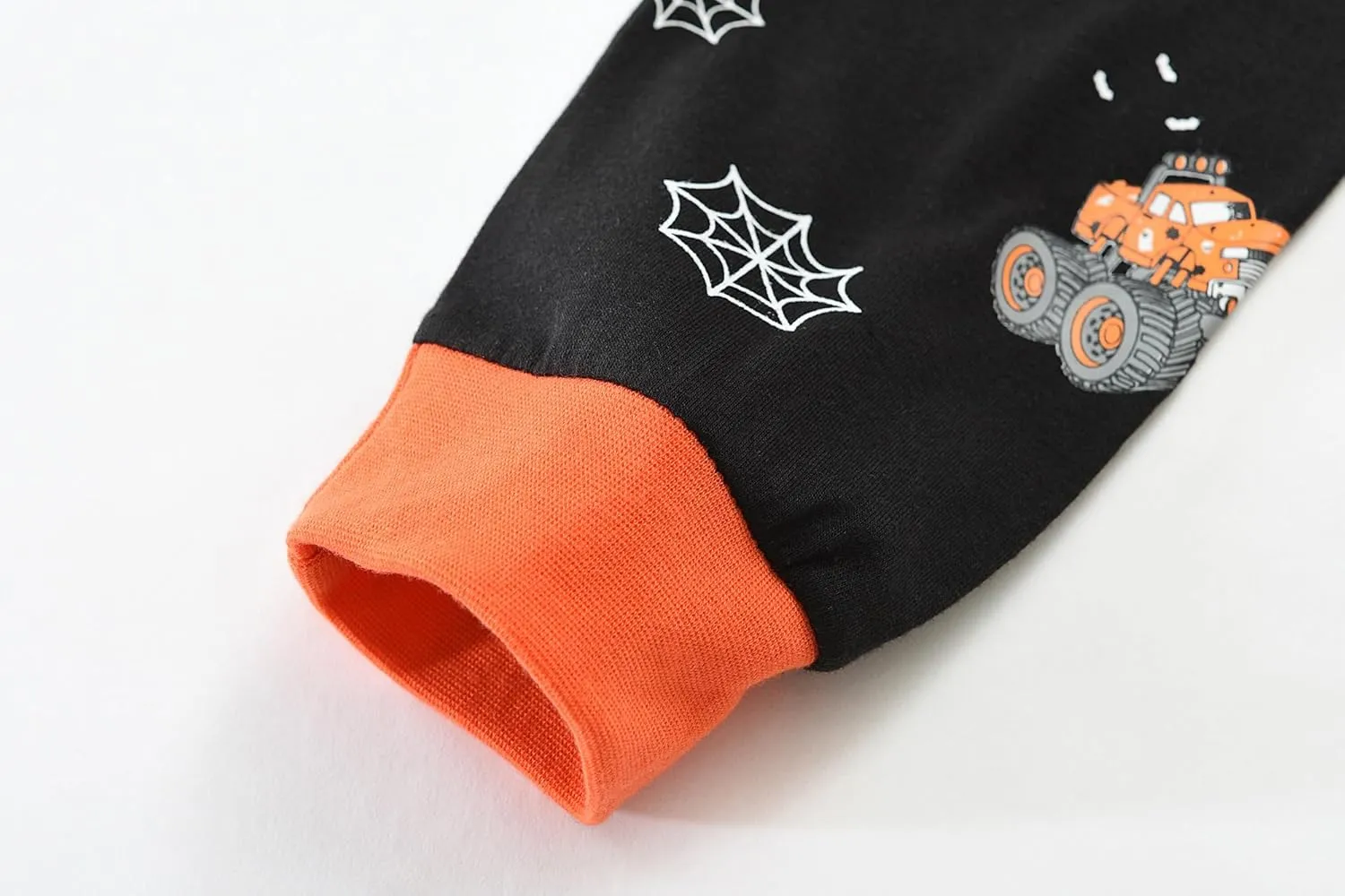 Little Hand Toddler Pajamas Boys Glow in The Dark Skeleton Candy Pjs Dinosaur Sleepwear Kids Halloween Clothes 2-10 Years
