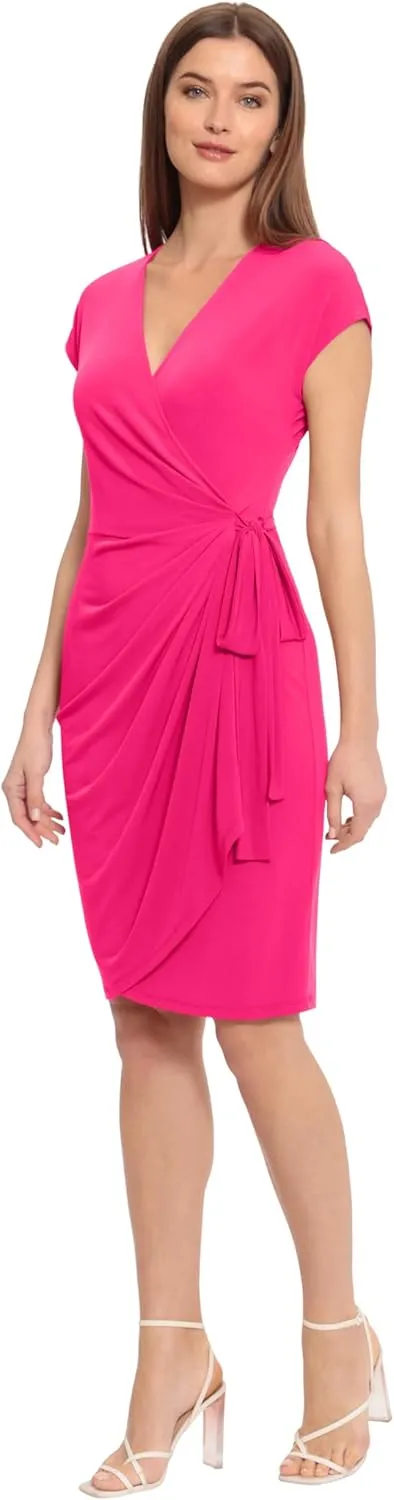 Maggy London Women's Printed Matte Jersey Wrap