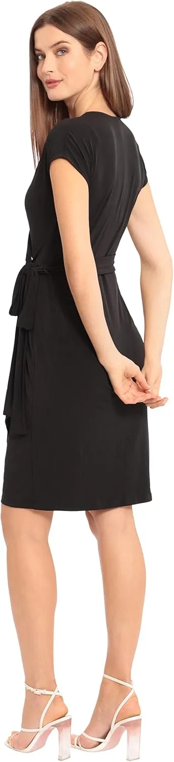 Maggy London Women's Printed Matte Jersey Wrap