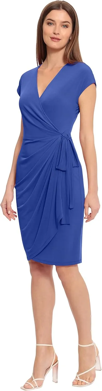 Maggy London Women's Printed Matte Jersey Wrap
