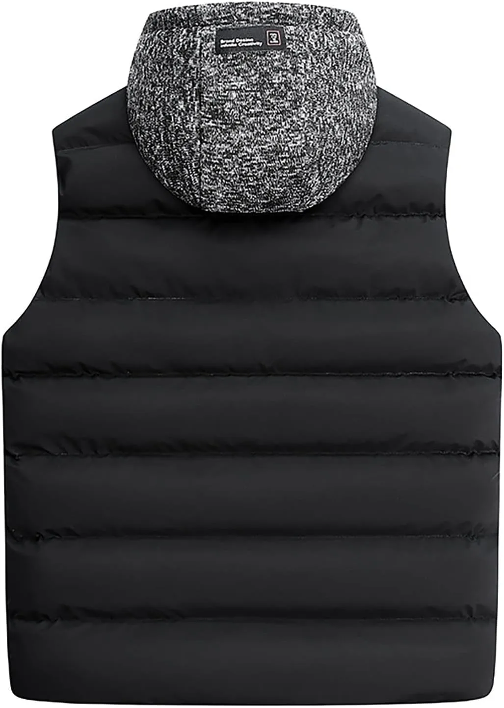 Mens Coats and Jackets Stylish Sleeveless Vest Jacket Coat Outwear Tops Drawstring Hooded Vest Jackets