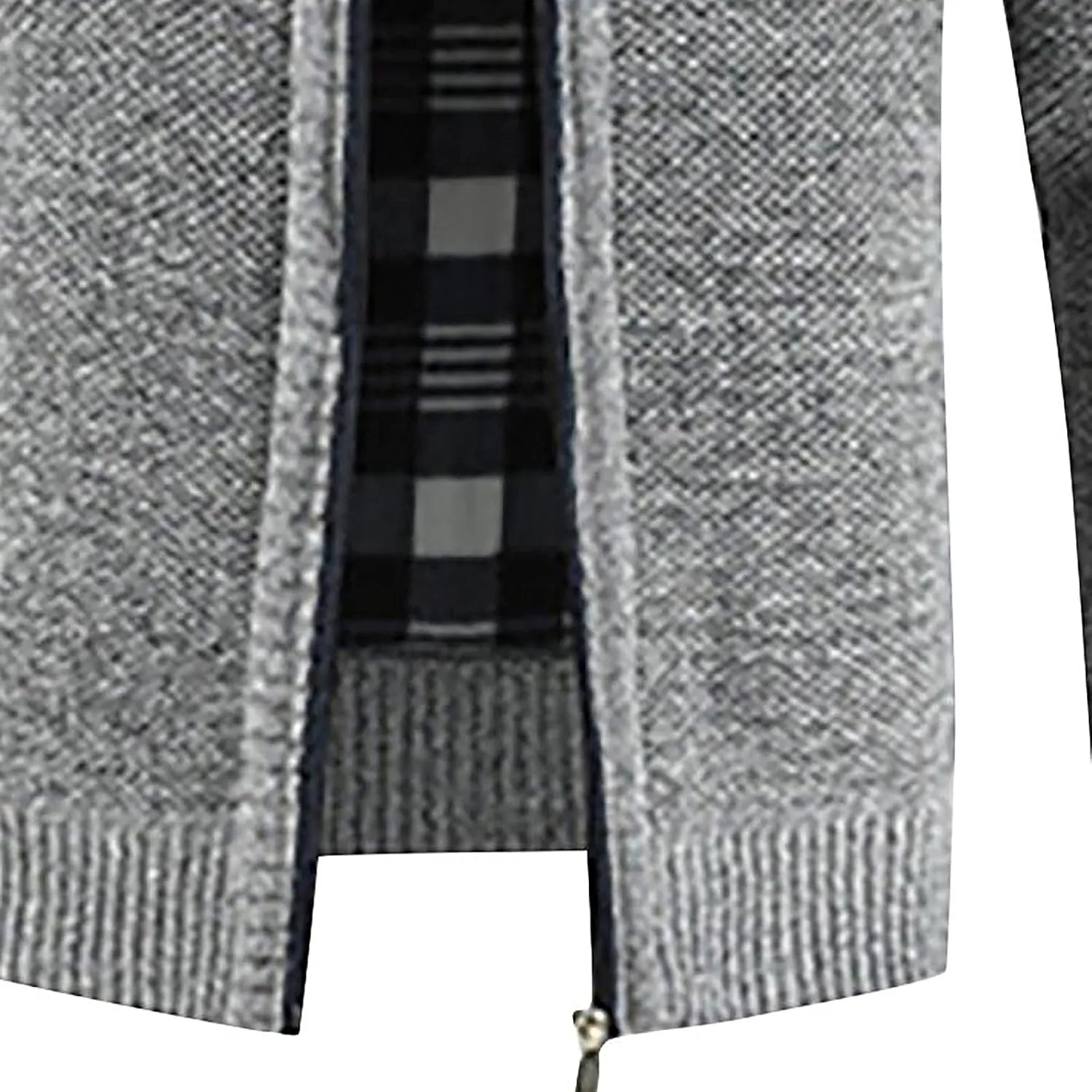 Mens Jackets Autumn and Winter Men's Fashion Loose Cardigan Warm Lapel Hooded Jacket Sweater Jackets