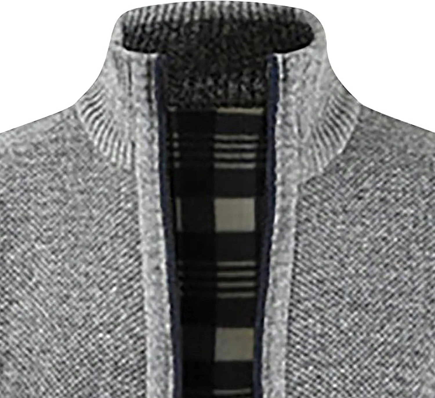 Mens Jackets Autumn and Winter Men's Fashion Loose Cardigan Warm Lapel Hooded Jacket Sweater Jackets