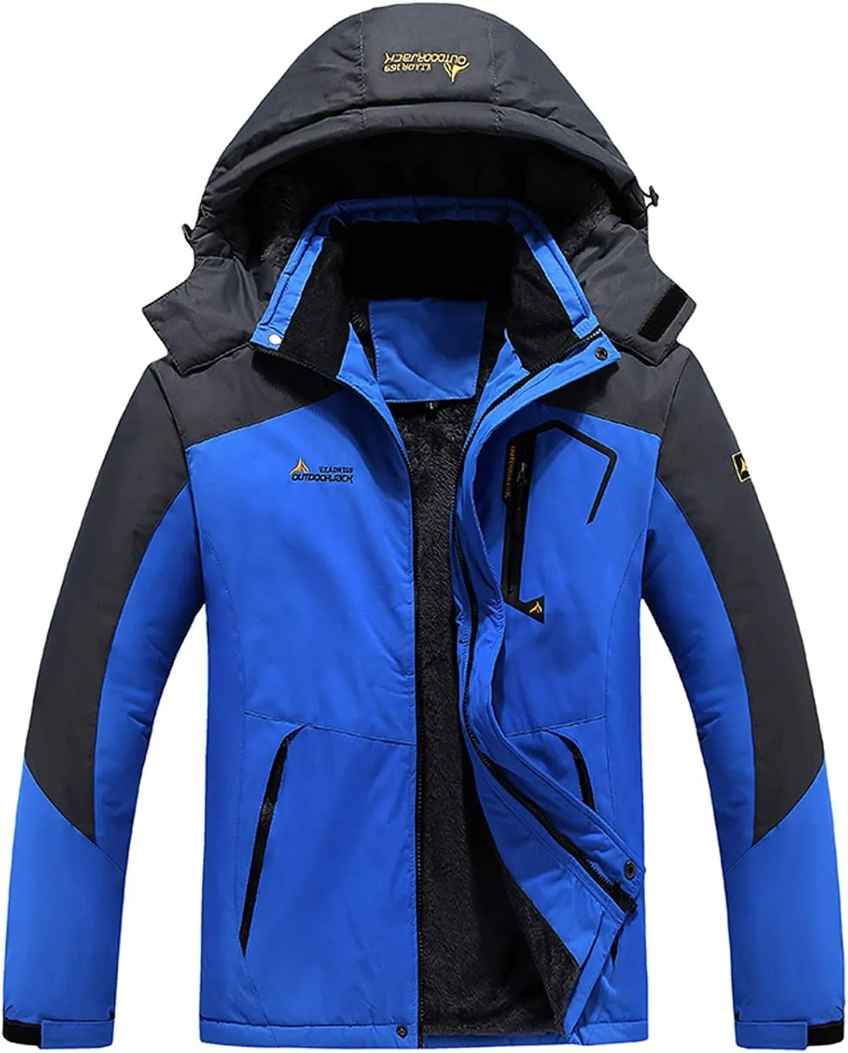Mens Lightweight Rain Jacket Raincoat Windbreaker Hooded Waterproof Jackets Rain Jackets for Men Waterproof