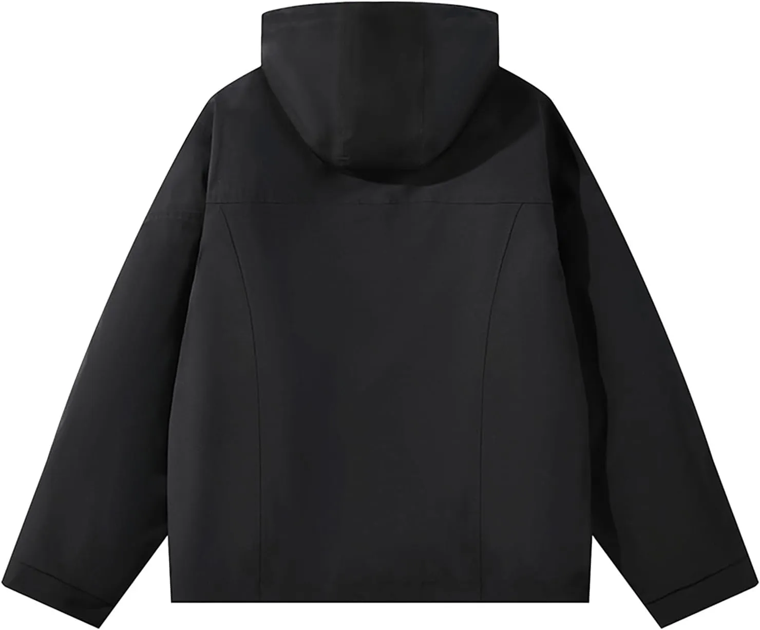 Men's Lightweight Waterproof Rain Jackets Hooded Raincoat Windbreaker Jackets Raincoat for Outdoor Hiking Traveling