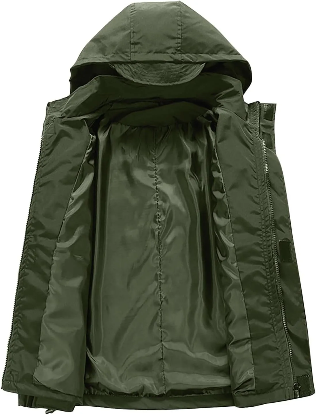 Men's Lightweight Waterproof Rain Jackets Outdoor Sports Trench Softshell Windproof Jackets for Hiking Mountain