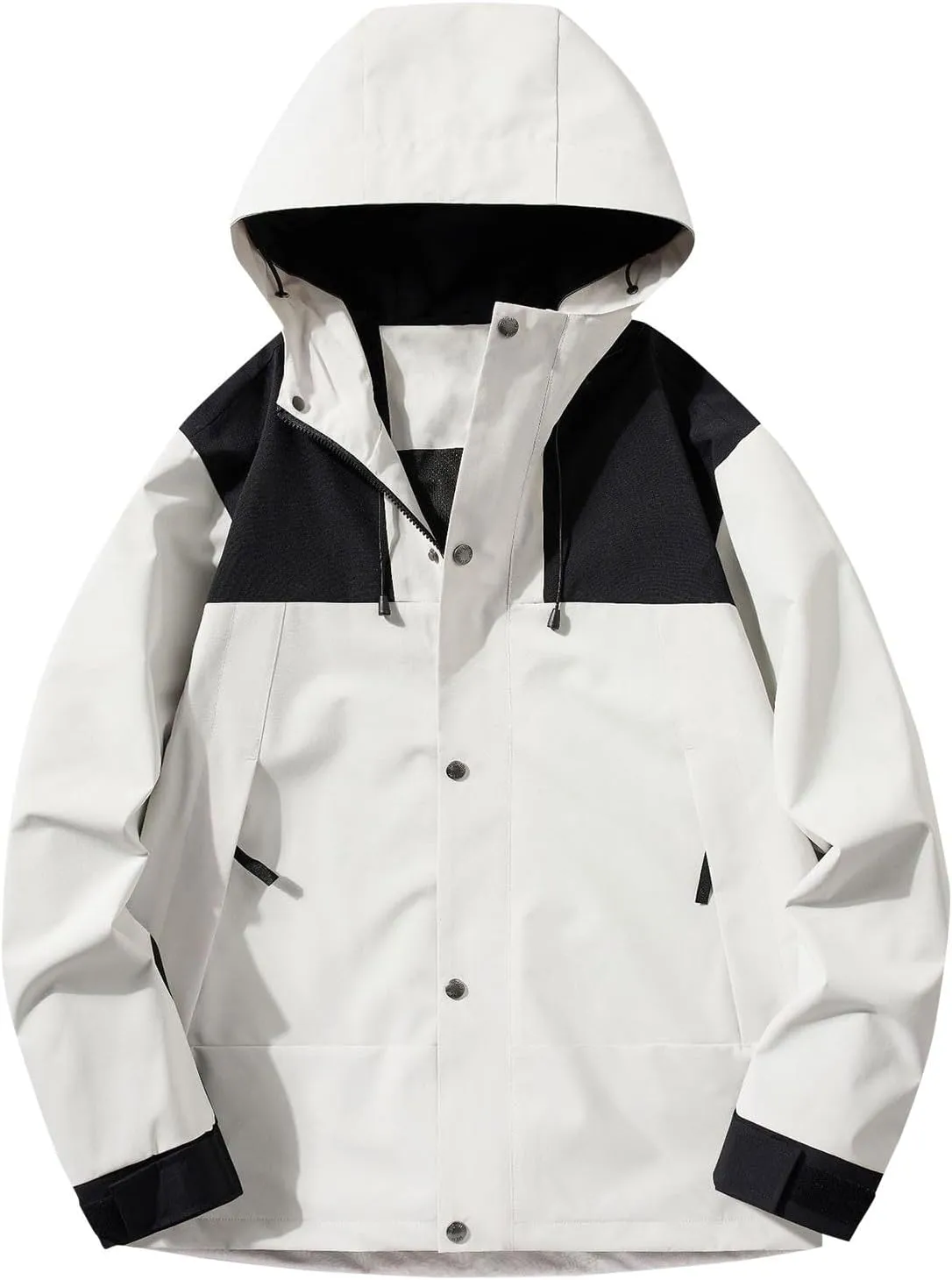 Mens Rain Jackets Waterproof with Hood Mens Windbreaker Jackets Lightweight for Hiking Fishing Winter Coats