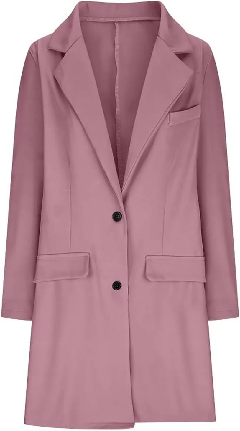 Oversized Blazers for Women Business Ladies Jackets Long Sleeve Dressy Funny Cardigan Fitted Herringbone Jackets