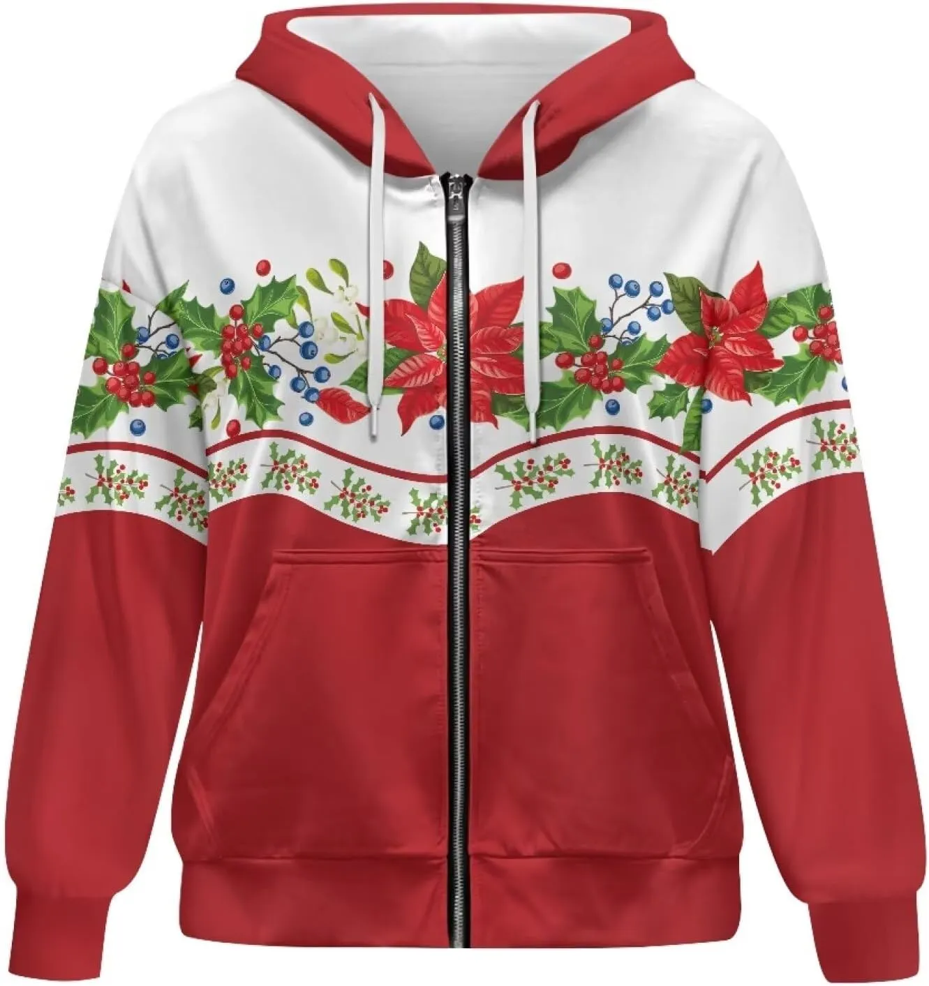 Oversized Sweatshirt for Women Zip Up Hoodies Long Sleeve Fall Outfits Oversized Sweaters Coat Casual Jackets