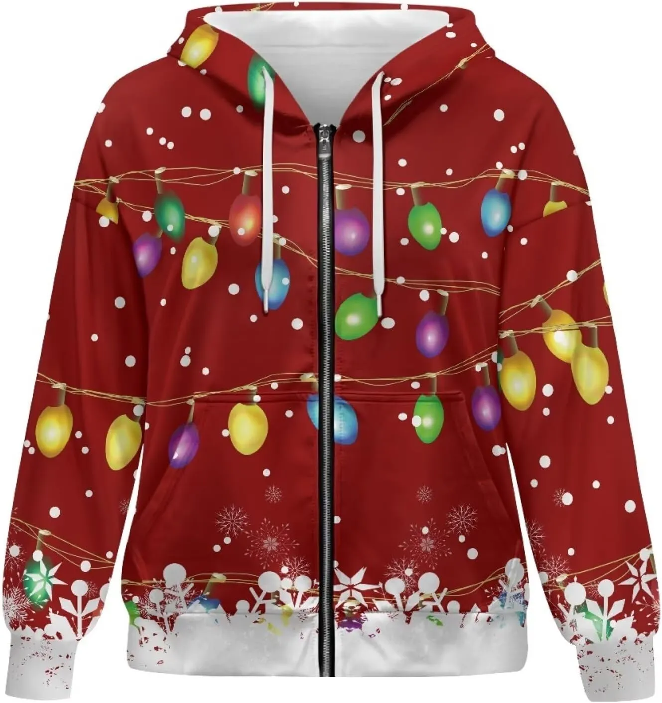 Oversized Sweatshirt for Women Zip Up Hoodies Long Sleeve Fall Outfits Oversized Sweaters Coat Casual Jackets
