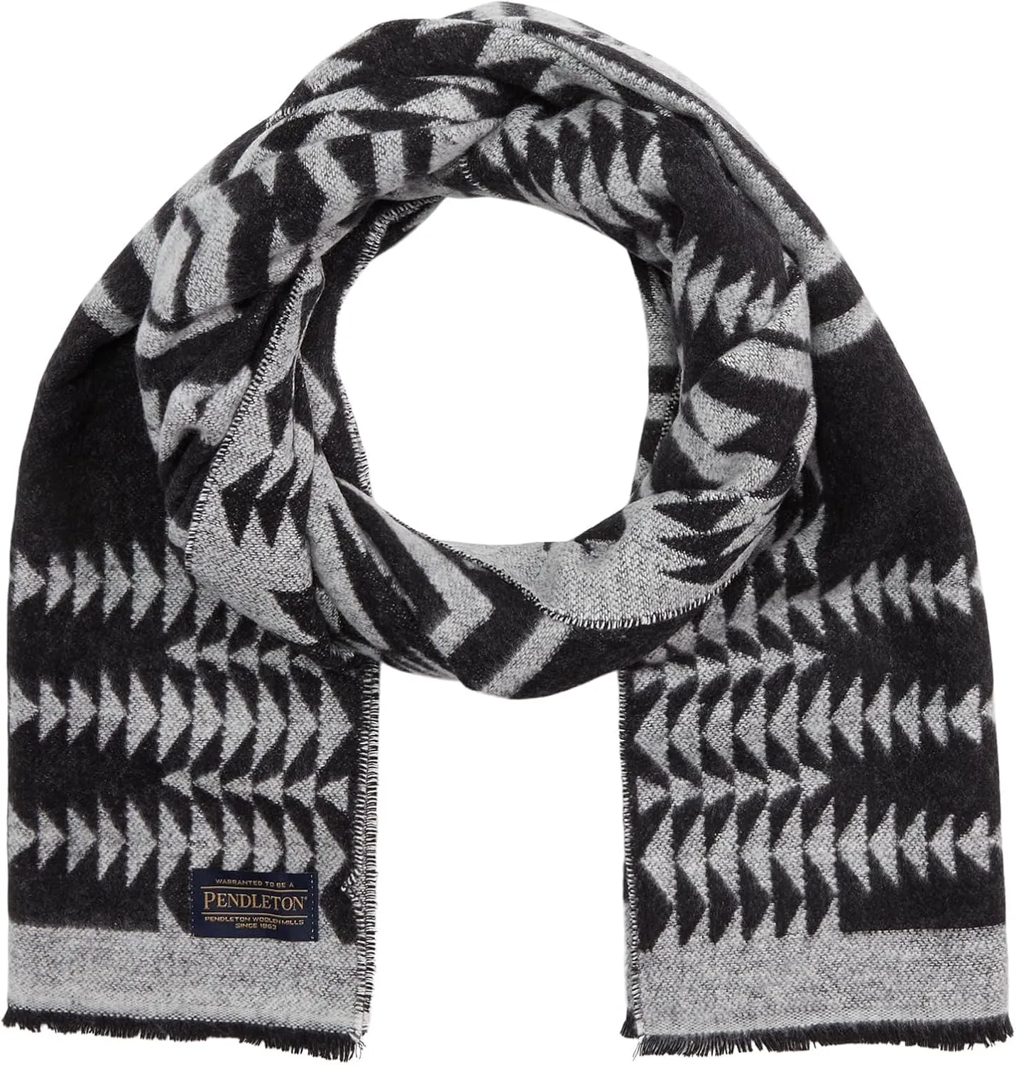 Pendleton Oversized Wrap, Harding Black, 1-SZ