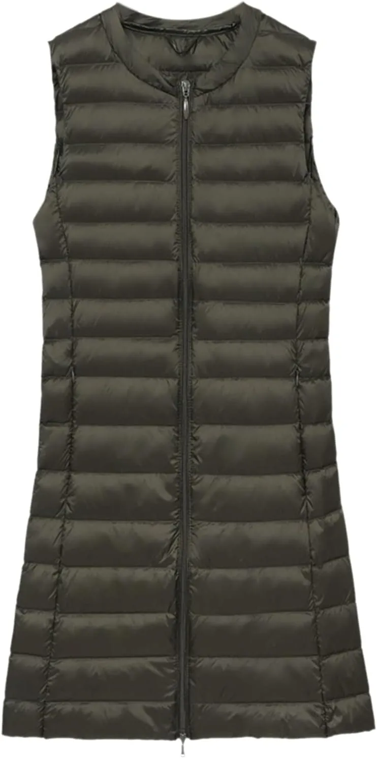 Puffer Vest Women Jacket Hooded Windproof Winter Coat with Recycled Insulation Winter Slim Short Hooded Warm White