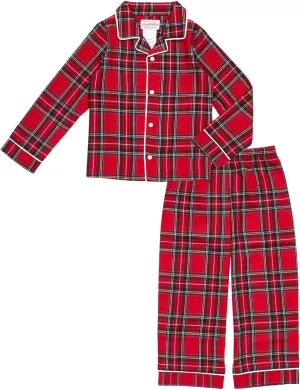 Sleepwear for Children Classic Long Sleeve and Pant Holiday Flannel Boys and Girls Pajamas (Toddler & Kids)