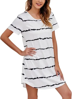 Summer Boho Floral Dress Casual Loose Sleeveless V Neck A Line Beach Sundress with Pockets Tiered Ruffle Elastic Waist