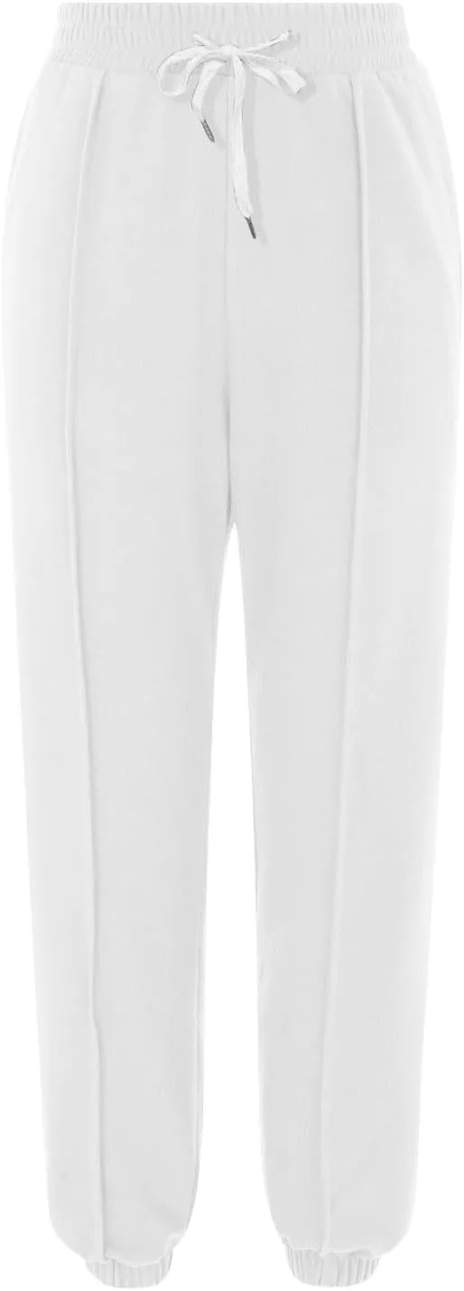 Sweatpants for Women Drawstring Baggy Joggers Cinch Bottoms Athletic Workout Pants Fall Lounge Clothes with Pockets