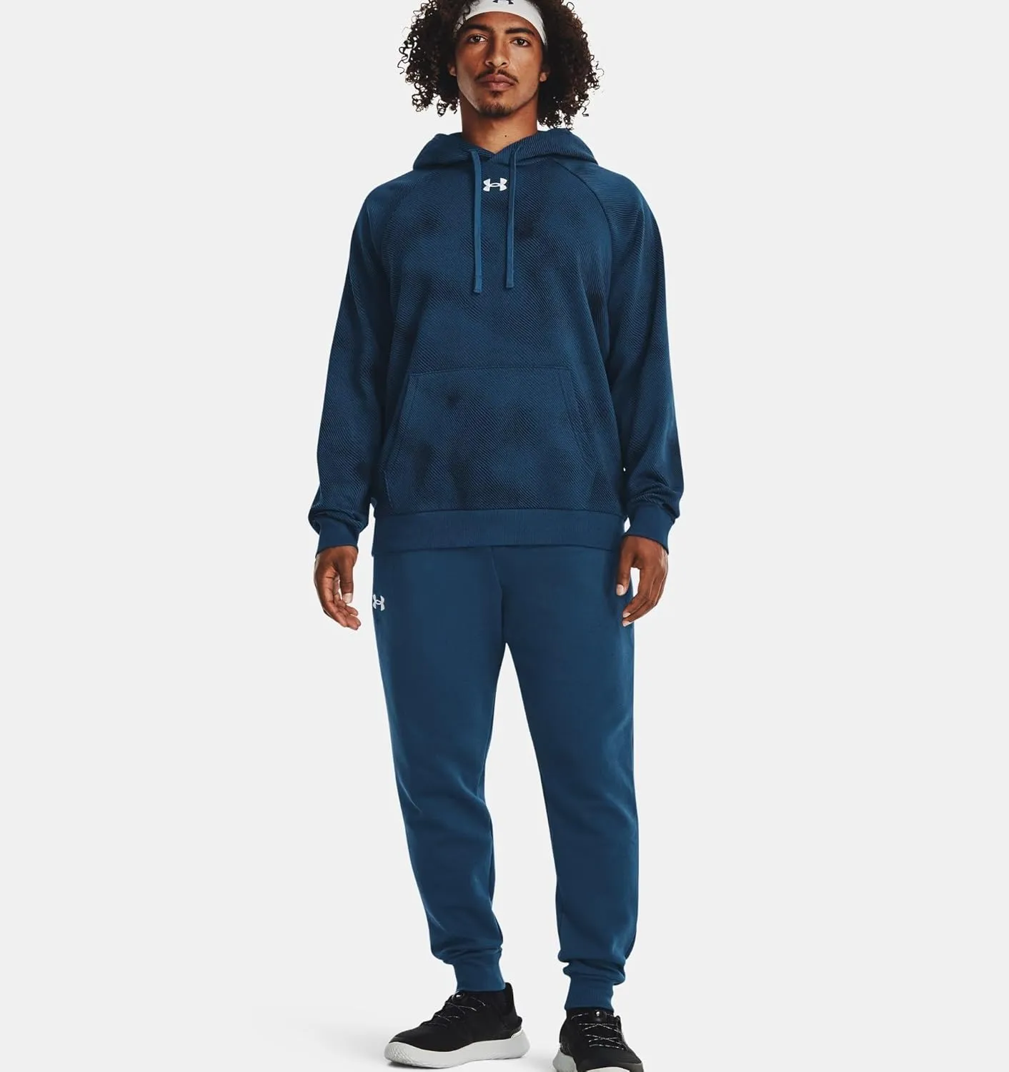 Under Armour Men's Rival Fleece Printed Hoodie