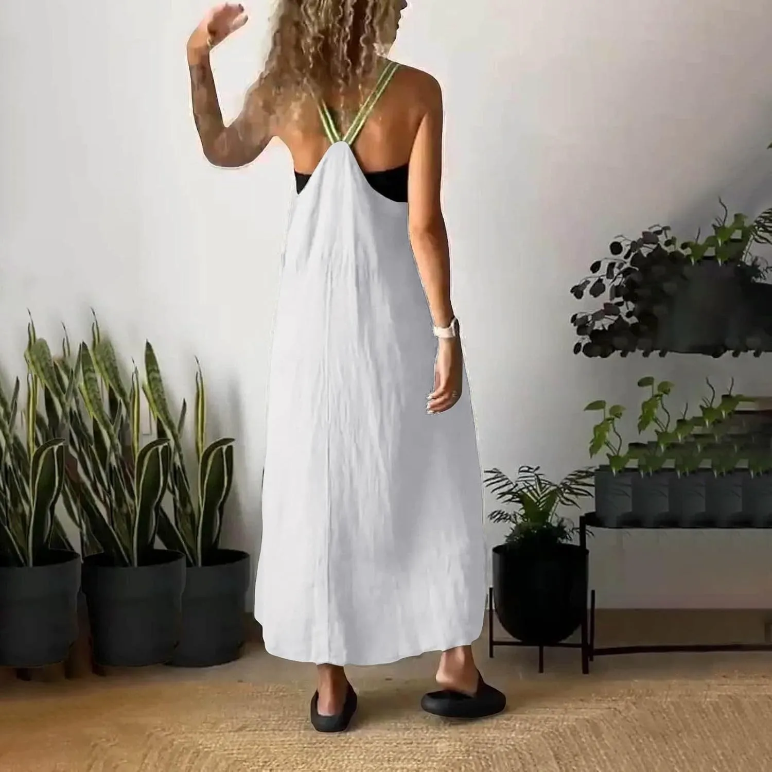 Vacation Dresses for Women 2025 Lounge Travel Spaghetti Straps Sleeveless Bridesmaid Dresses Baby Shower Outfit for Guest