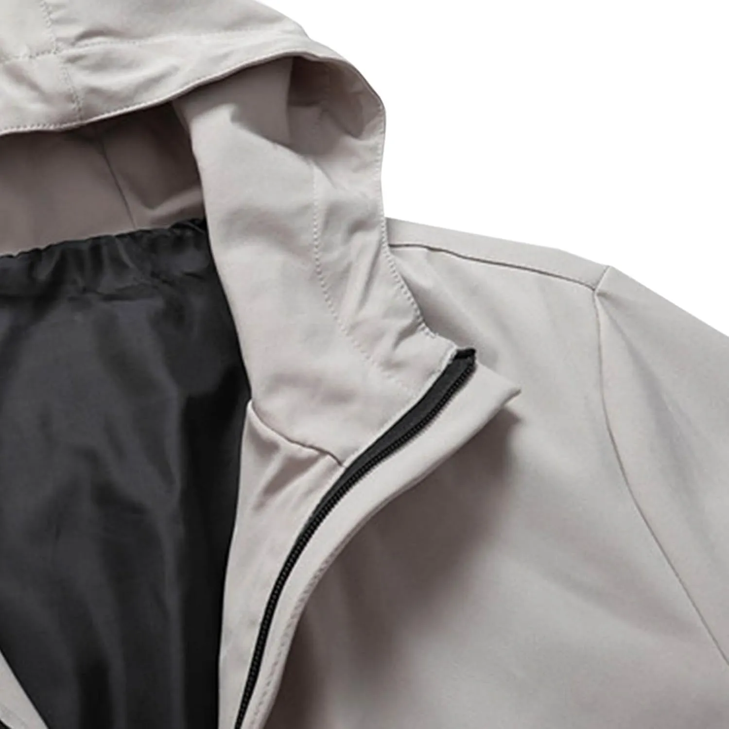 Waterproof Jackets for Men Raincoat for Men with Hood Lightweight Mens Windbreaker Jackets for Hiking