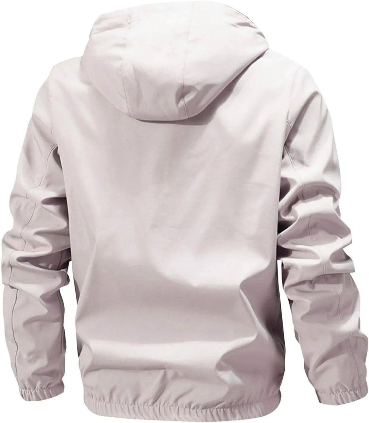 Waterproof Jackets for Men Raincoat for Men with Hood Lightweight Mens Windbreaker Jackets for Hiking