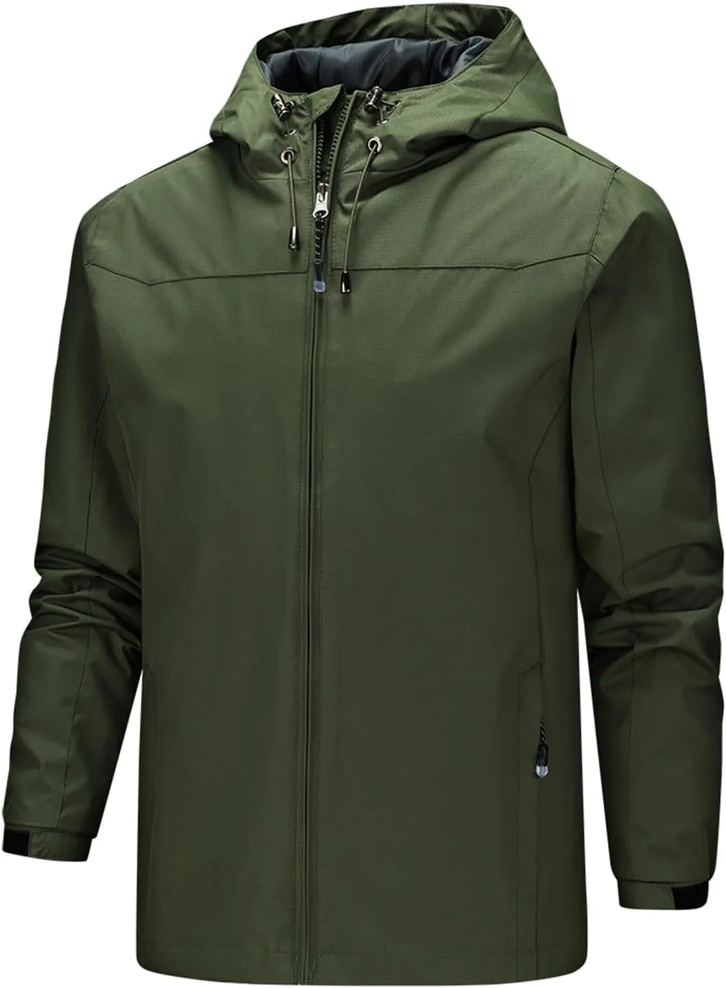 Waterproof Jackets for Men Raincoat for Men with Hood Mens Windbreaker Jackets Lightweight Winter Coats Fall Jackets