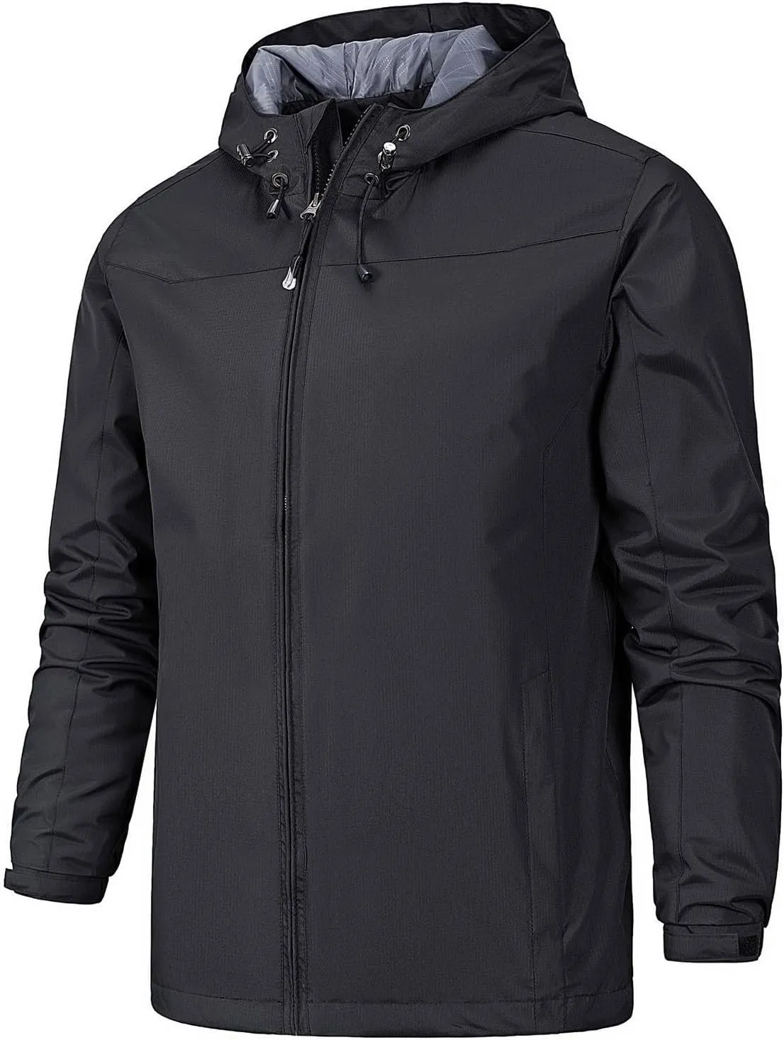 Waterproof Jackets for Men Raincoat for Men with Hood Mens Windbreaker Jackets Lightweight Winter Coats Fall Jackets
