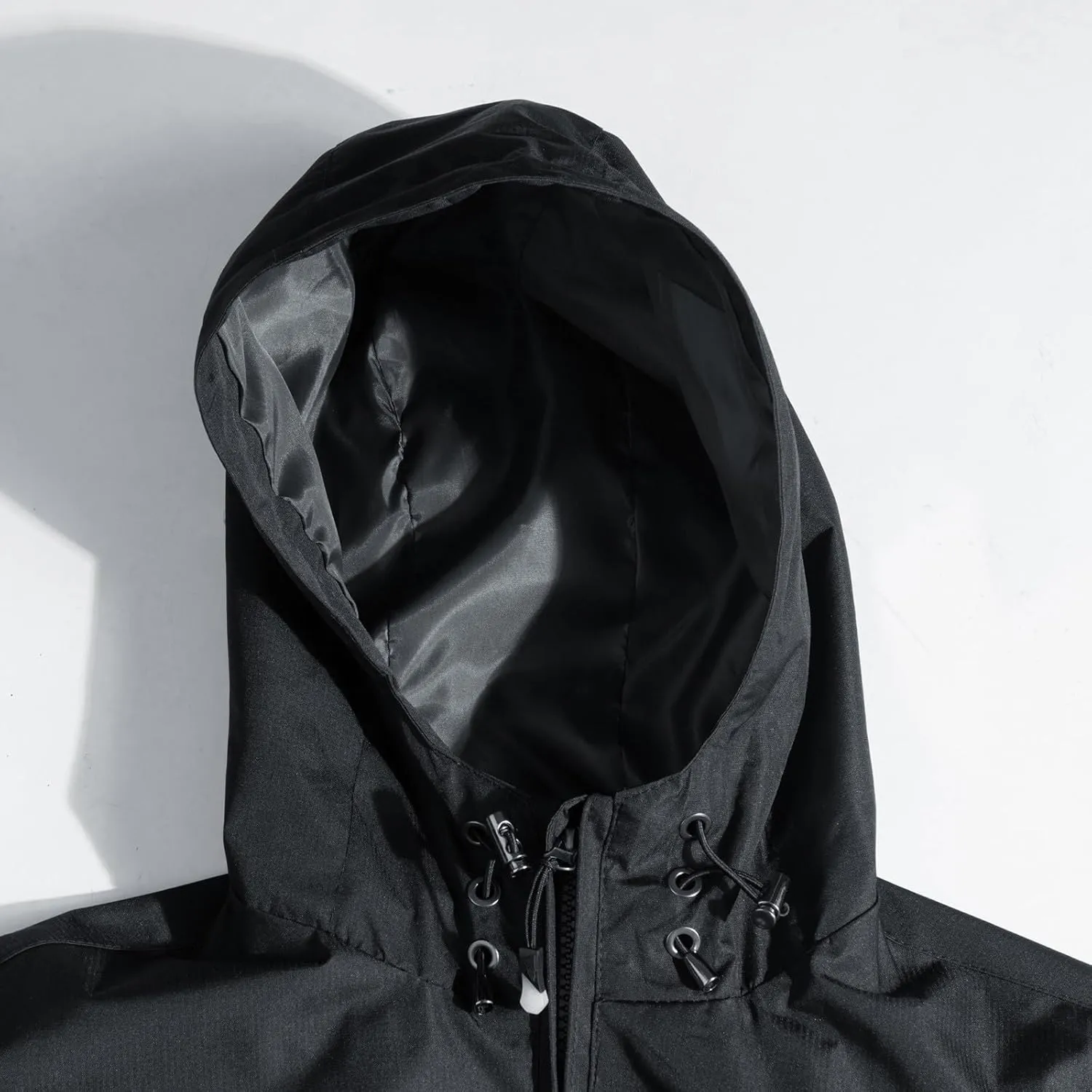 Waterproof Jackets for Men Raincoat for Men with Hood Mens Windbreaker Jackets Lightweight Winter Coats Fall Jackets