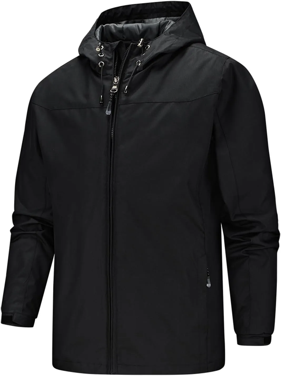 Waterproof Jackets for Men Raincoat for Men with Hood Mens Windbreaker Jackets Lightweight Winter Coats Fall Jackets