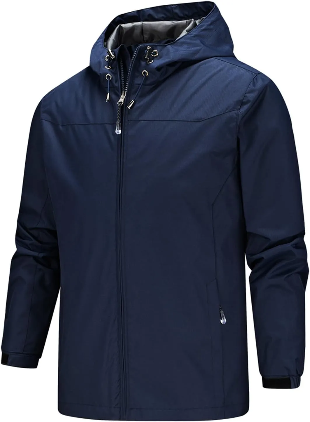 Waterproof Jackets for Men Raincoat for Men with Hood Mens Windbreaker Jackets Lightweight Winter Coats Fall Jackets