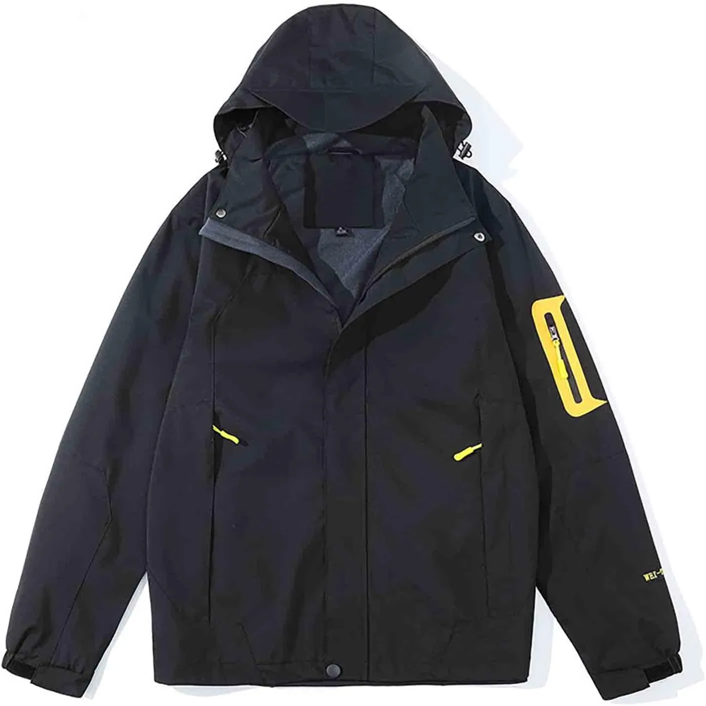 Winter Jackets for Men Lightweight Waterproof with Hood Raincoat Windbreaker Outdoors Rain Jackets