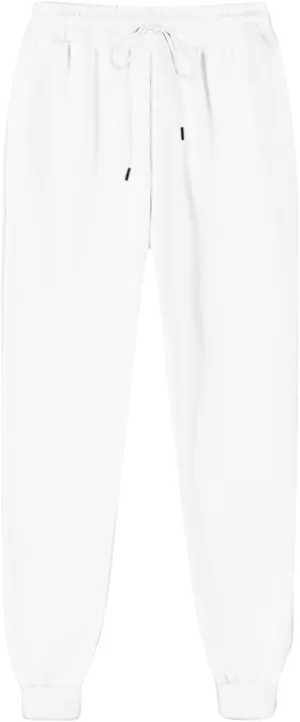 Women Sweatpants Lounge High Waisted Jogger Sweat Pants Baggy Drawstring Elastic Straight Leg Bottoms Trousers