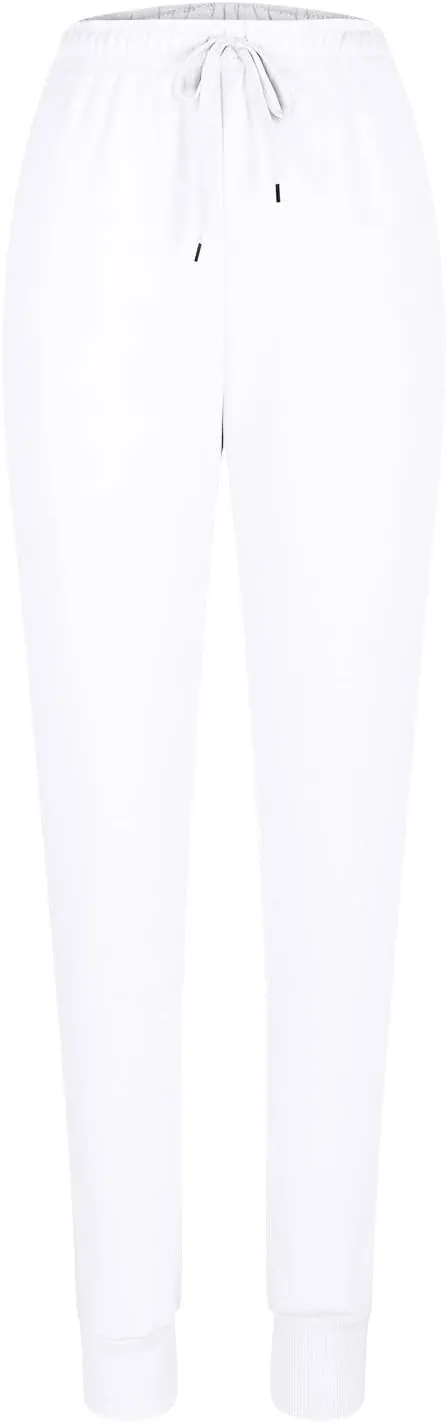 Women Sweatpants Lounge High Waisted Jogger Sweat Pants Baggy Drawstring Elastic Straight Leg Bottoms Trousers