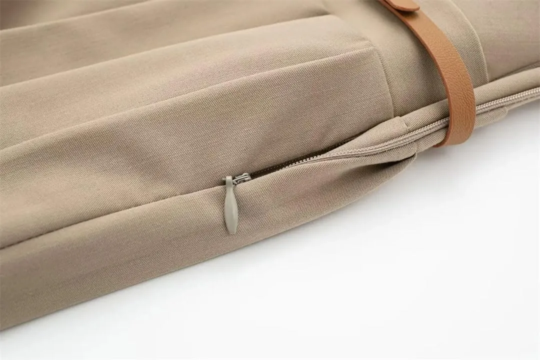 Women's Box Pleated Mini Skirts for Black Mid Rise Skirts Belt Office Short Skirts Streetwear Skirt Skort