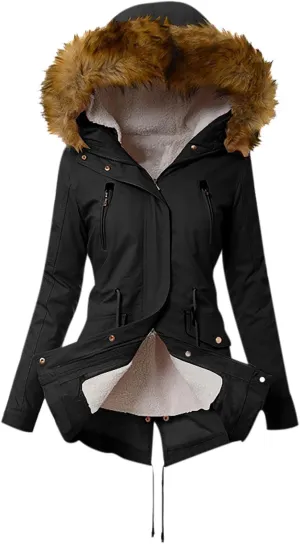 Womens Coats Winter, Warm Down Pullover Casual Puffer Buttons Outerwear Long Sleeve Sherpa Outerwear with Pocket
