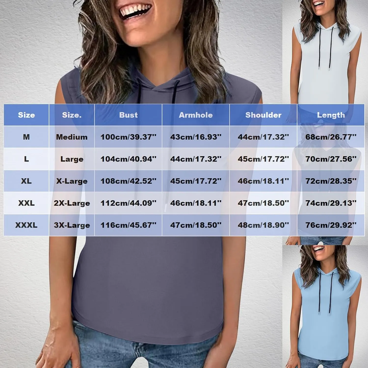 Womens Cotton Hooded Tank Tops Summer Casual Workout Cap Sleeve Hoodies Lightweight Loose Fit Gym Blouses Vests