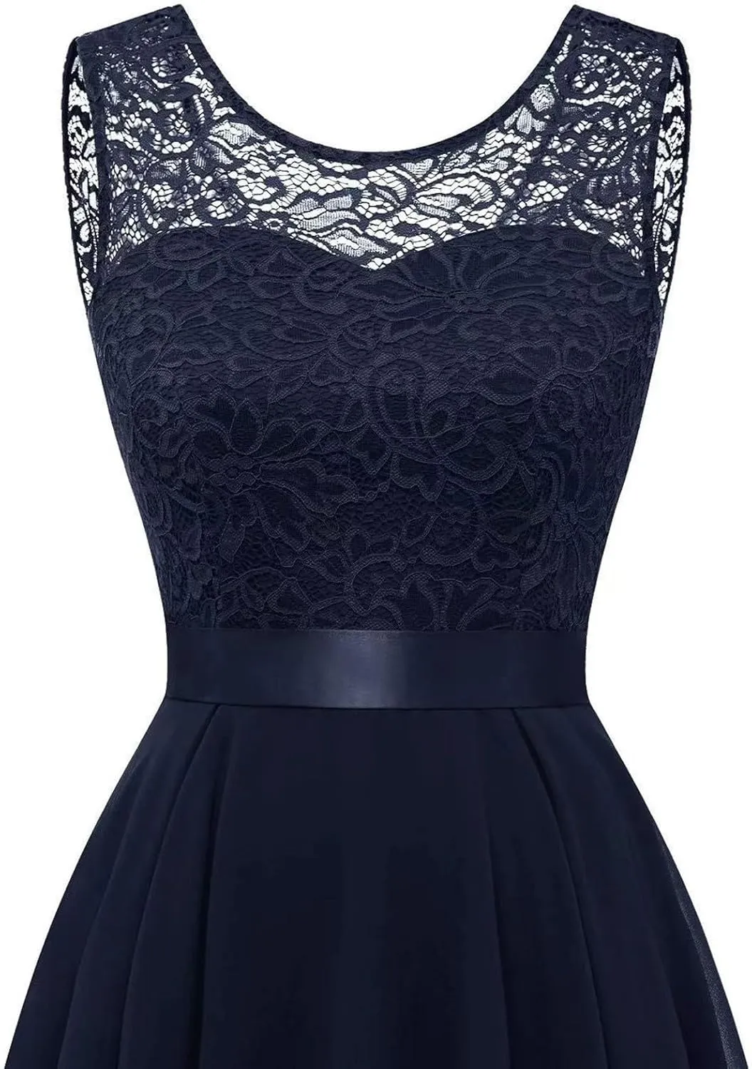 Womens Dresses Sleeveless Lace High Low Homecoming Dress Cocktail Prom Dresses 2025 Formal Wedding Guest Dresses