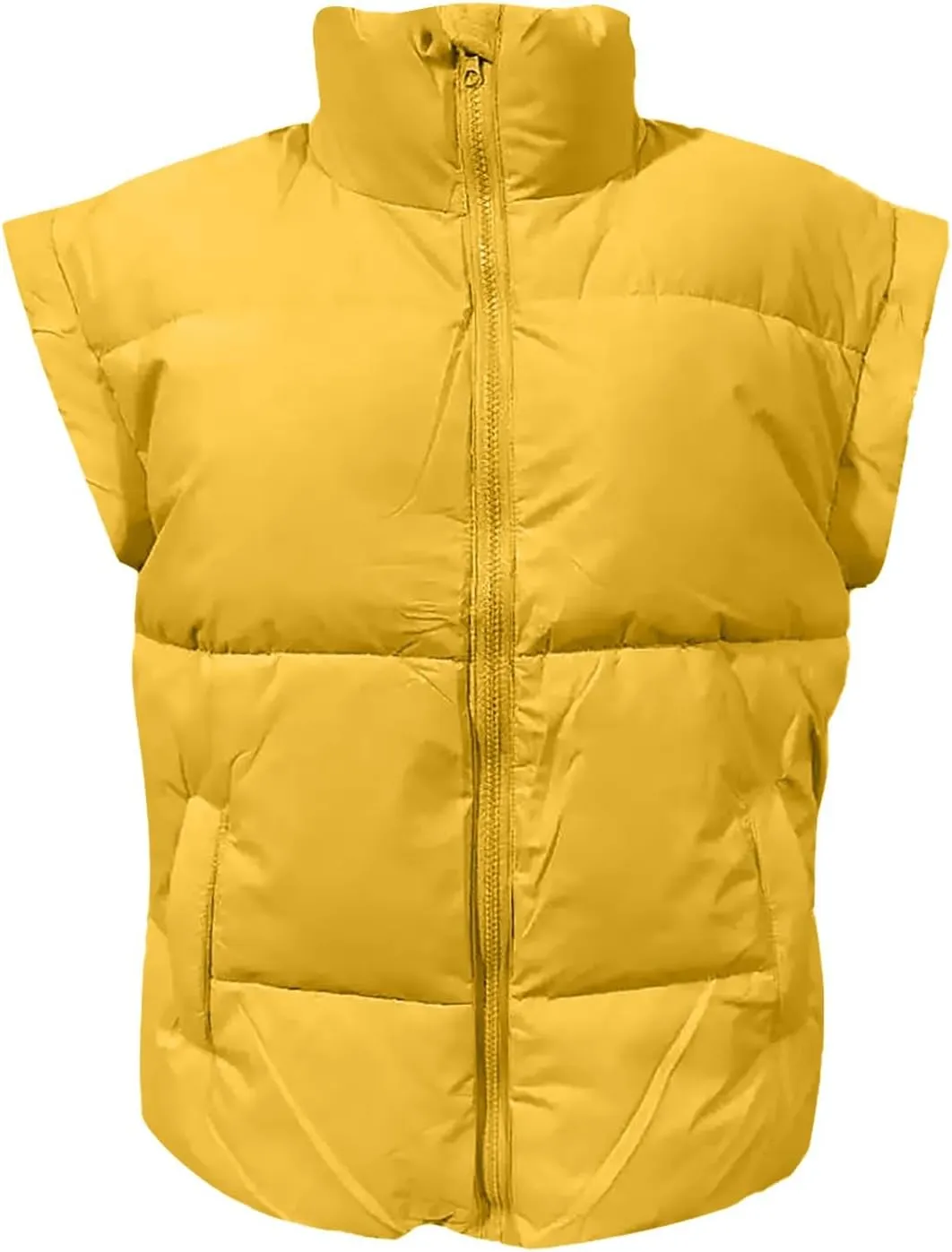 Womens Puffer Vest One Morality Warm V Neck Thin Down Vest Inside Hooded Puffer Vest Women'S Outerwear Vests Zip Up
