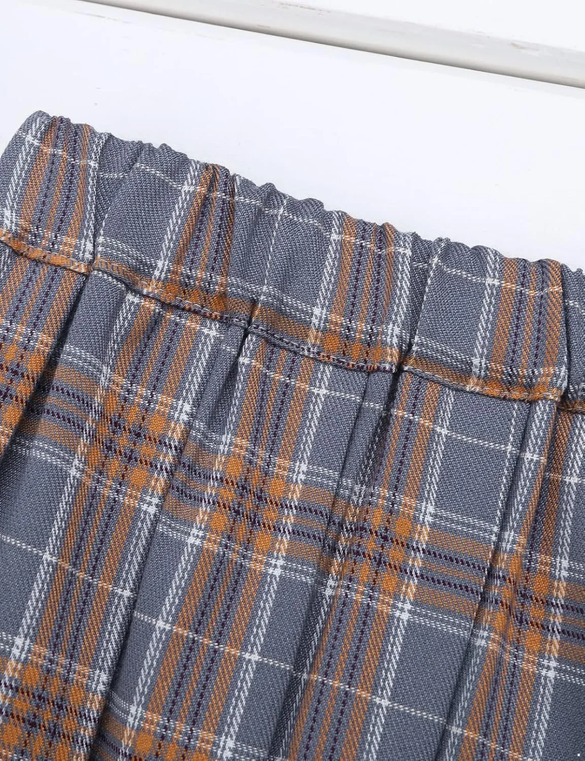 Women's School Girls Uniform Lingerie Cosplay Skirts Mini Micro Pleated Plaid Skater Skirt Rave Bottoms