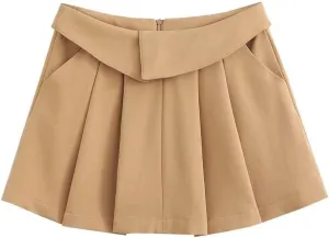 Womens Short Skirts - Fashion Pleated Skirt Women Mini Skirts Woman Fashion High Waist Skirts for Women Streetwear
