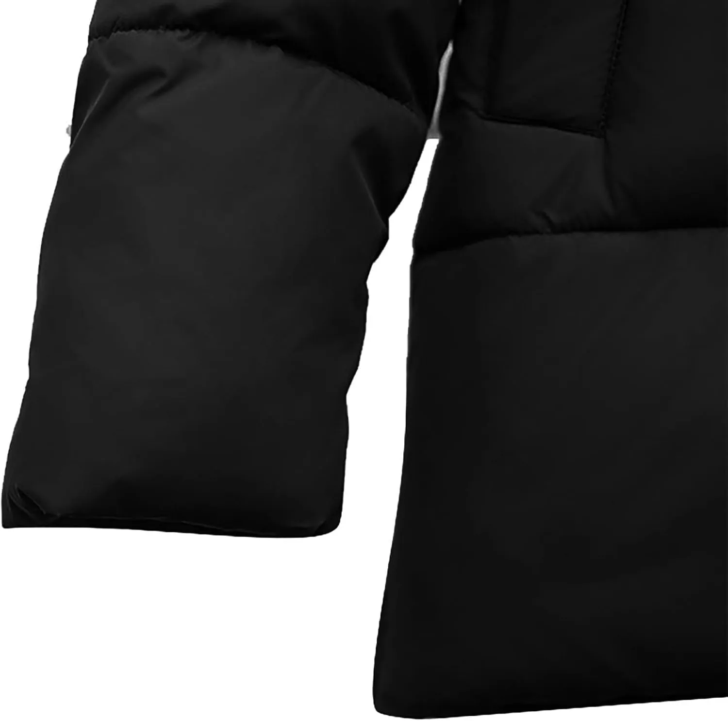 Women's Winter Down Jacket Long Quilted Puffer Coat Warm Zipper Hooded Slim Fit Outerwear Winter Long Coat Jacket